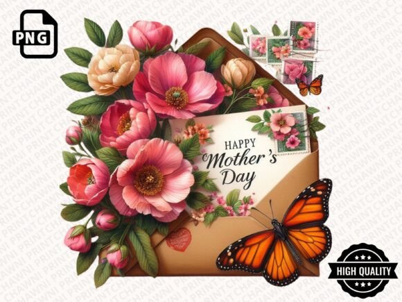 Download Mother's Day Floral Clipart PNG - Flora Collection