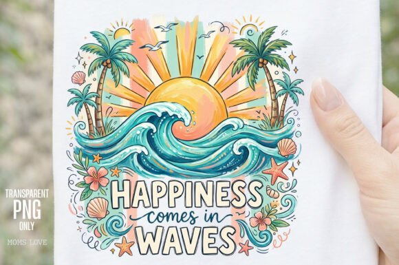 Download Happiness Comes in Waves PNG - Happiness Collection