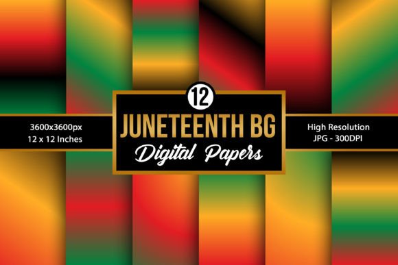 Download Juneteenth Colors Gradient Backgrounds - Color Collection