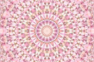 Download Seamless Pink Triangle Mandala Pattern - Mandala Collection