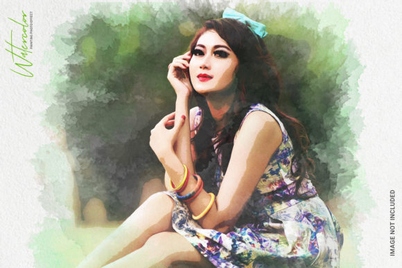 Download Watercolor Painting Photo Effect - Color Collection