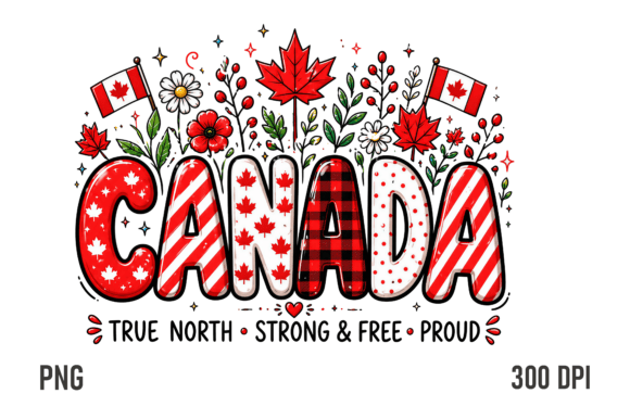 Download Canada Floral Patriotic Letter PNG - Flora Collection