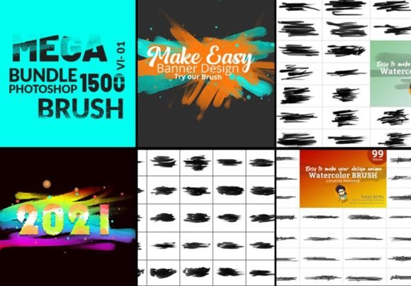 Download Watercolor Brush Photoshop - Color Collection
