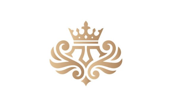 Download Luxury Abstract Crown Logo Template – El - Crown logo Collection