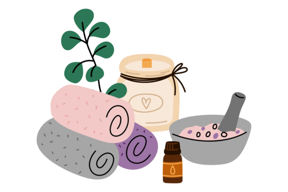 Download Spa Salon Elements. Aromatherapy and Mas - Aroma Collection
