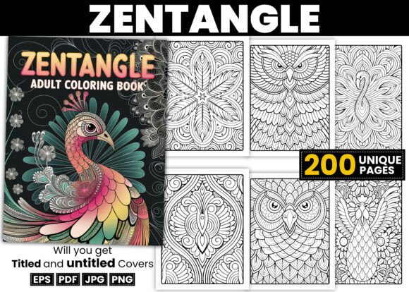 Download Zentangle Coloring Pages for Adult - Color Collection