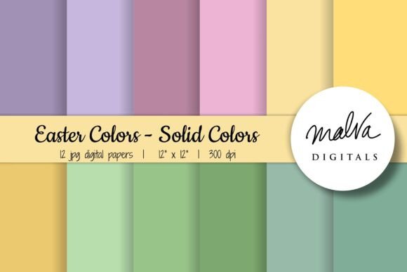 Download Pastel Easter Solid Colors - Color Collection